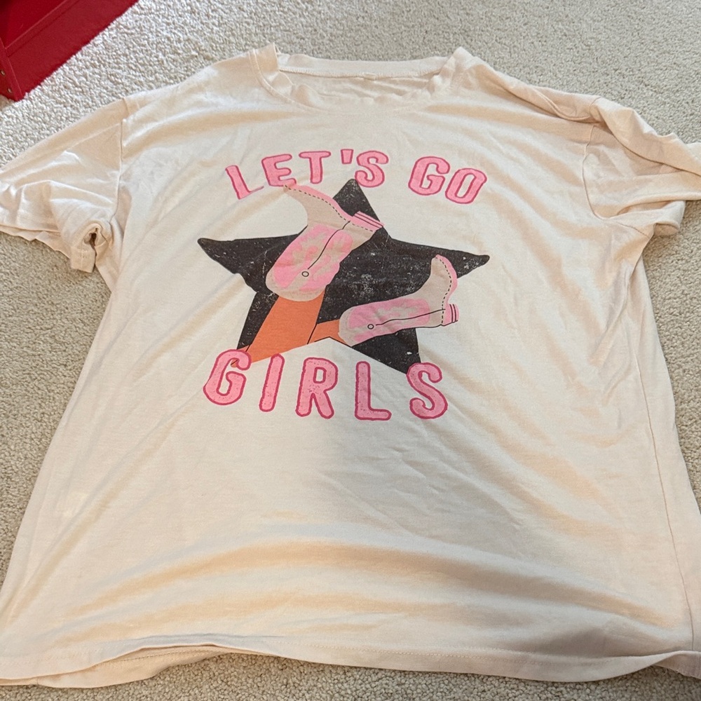 Let’s Go Girls Graphic Short Sleeve Tee